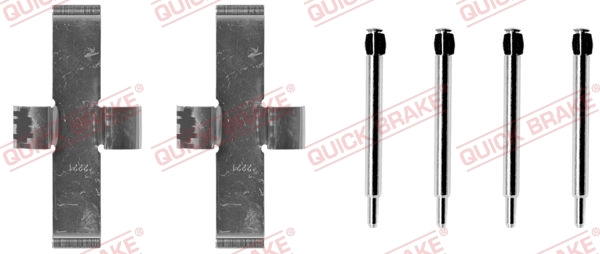 Accessory Kit, disc brake pad